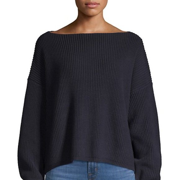 French Connection Millie Mozart Ribbed Sweater - Picture 1 of 3